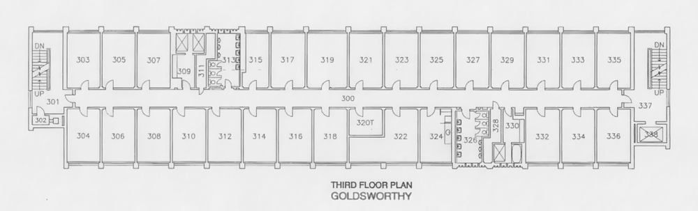 Goldsworthy Third Floor plan