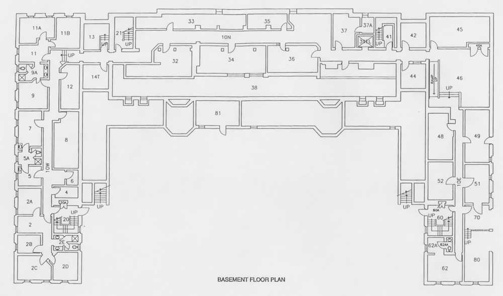 Stimson basement floor plan