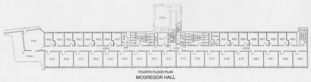Regents McGregor fourth floor plan