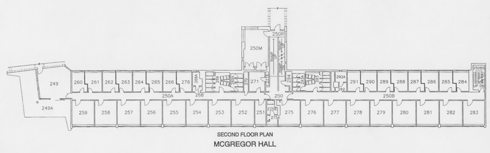 Regents McGregor second floor plan