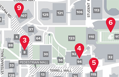 campus map snippet
