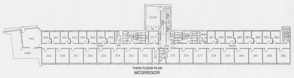 Regents McGregor third floor plan
