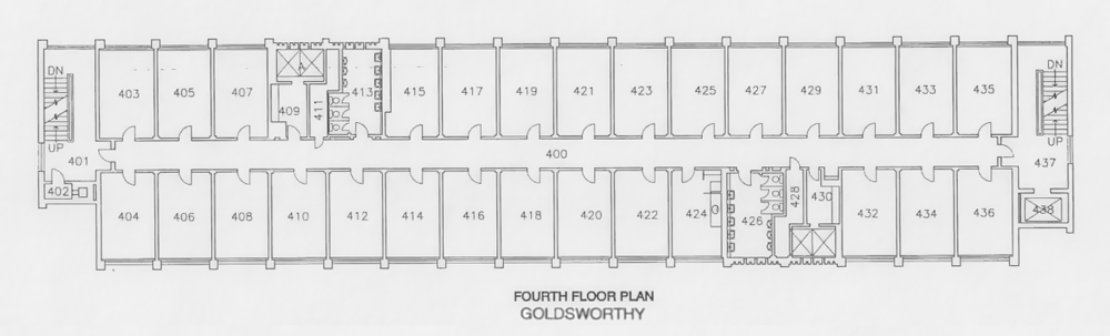 Goldsworthy fourth floor plan